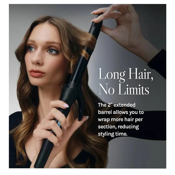 Bio Ionic Black Curling Iron 1.25” - Picture 6 of 6